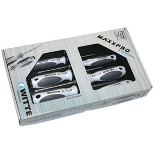 Vendita online ASSORTIMENTI 6 GIRAVITI INOX LINEA MAXXPRO