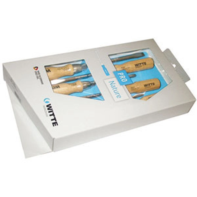 Vendita online ASSORTIMENTI 6 GIRAVITI MANICO LEGNO TAGLIO E CROCE PH
