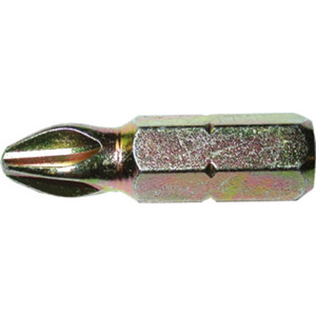 Vendita online BITS CON ATT. ESAGONALE 1/4 DIN 3126 C 6,3 PER AVVITATORI E TRAPANI A CROCE PHILLIPS