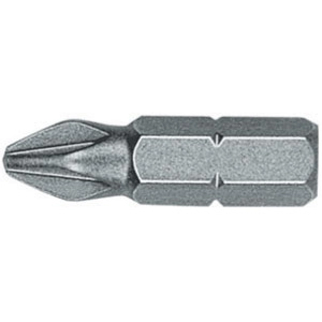 Vendita online BITS CON ATT. ESAGONALE 1/4 DIN 3126 C 6,3 PER AVVITATORI E TRAPANI TAGLIO A CROCE POZIDRIV
