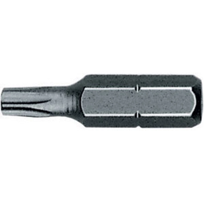 Vendita online BITS CON ATT. ESAGONALE 1/4 DIN 3126 C 6,3 PER AVVITATORI E TRAPANI TORX CON FORO