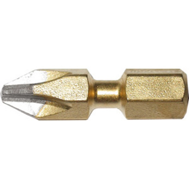 Vendita online BITS DIAMANTATO RIVESTITO TIN CON ATT. ESAGONALE 1/4 BITFLEX PER AVVITATORI E TRAPANI A CROCE PHILLIPS