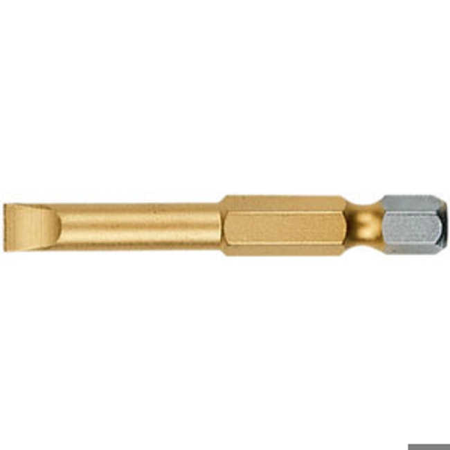 Vendita online INSERTI CON ATT. ESAG. 1/4 DIN 3126 E 6,3 PER AVVITATORI E TRAPANI TAGLIO DIRITTO; RIVEST. TIN GIALLO