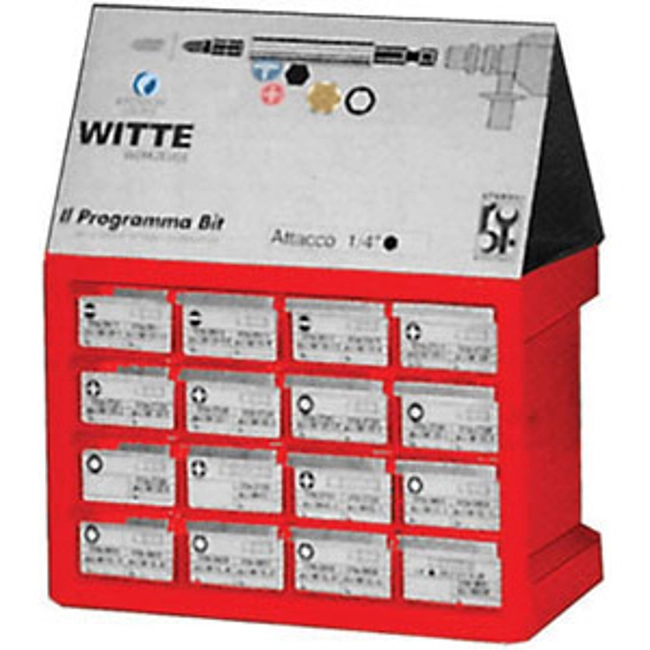 Vendita online ESPOSITORI DI VENDITA CON BITS ATT.1/4 DIN 3126 WITTE-CENTER: 263 PZ.IN 16 CASSETTI