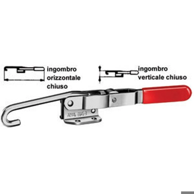 Vendita online ELEMENTI DI FISSAGGIO RAPIDO IN ACCIAIO INOX TIPO A TIRANTE FILETTATO, BASE PIANA