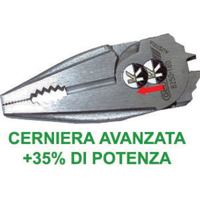 Vendita online PINZE UNIVERSALI TESTA NERA IMPUGNATURE PLASTIFICATE