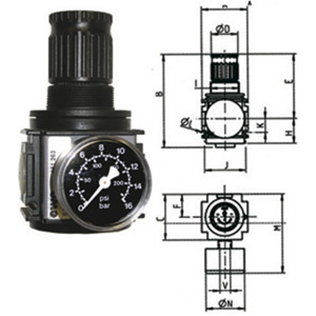 Vendita online RIDUTTORI PER ARIA COMPRESSA VARIOOBLOC