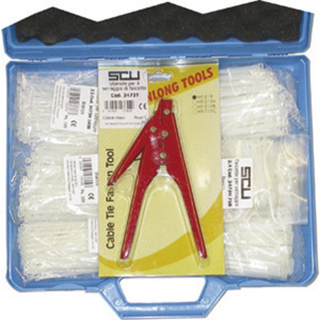 Vendita online FASCETTE DI CABLAGGIO IN NYLON IN ASSORTIMENTO COLORE BIANCO