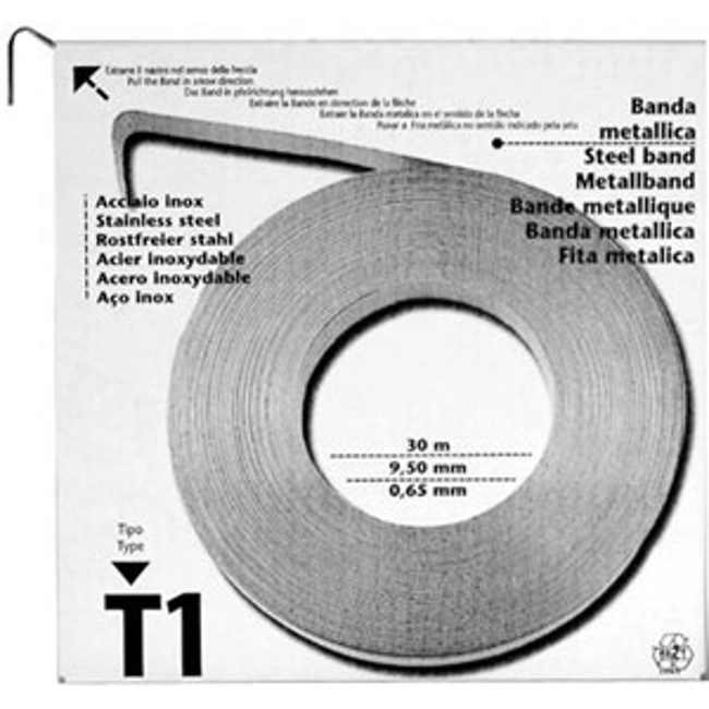 Vendita online FASCETTE STRINGITUBI A NASTRO IN ACCIAIO INOX AISI 301