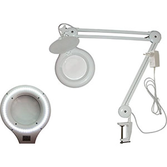 Vendita online LENTI ILLUMINATE A PANTOGRAFO CON LUCE A LED E ATTACCO A MORSETTO