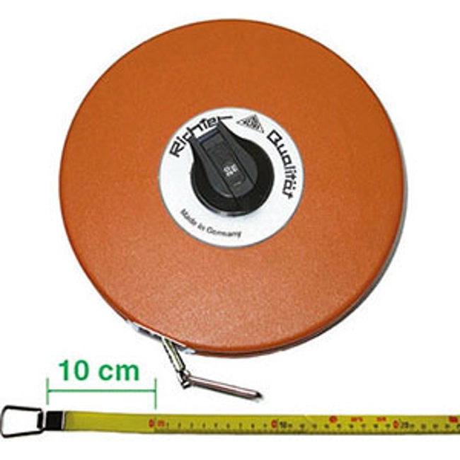 Vendita online ROTELLE METRICHE NASTRO FIBRA DI VETRO PLASTIFICATA IN PVC; DIVISIONE IN MM