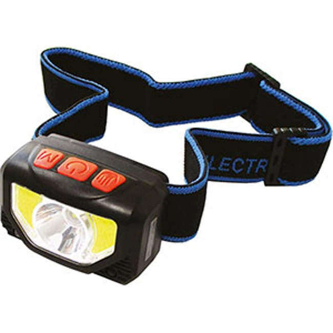 Vendita online LAMPADE FRONTALI A LED A BATTERIA PESO 72 G