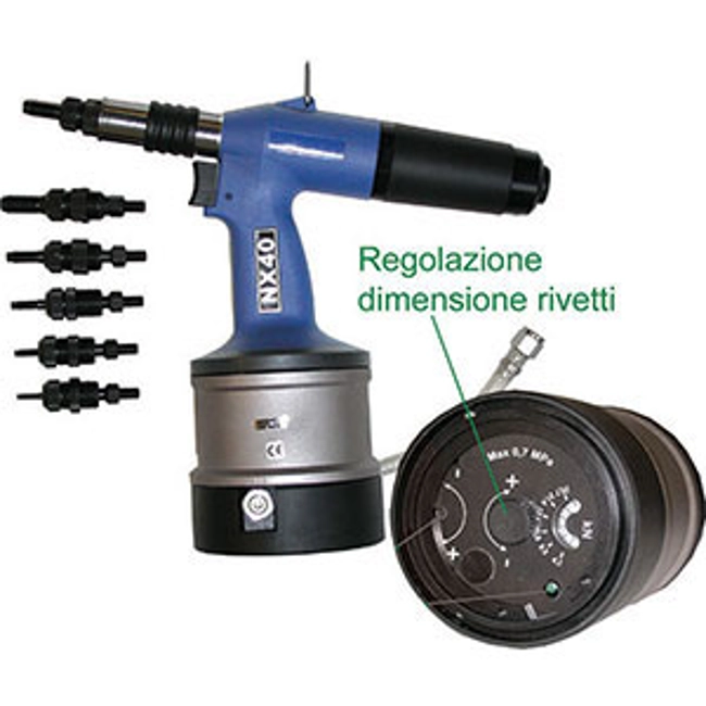 RIVETTATRICE PER INSERTI FILETTATI - 0469 | Rivettatrici A Leva | Giraviti E Rivettatrici | Utensileria | Pro Smart Equipment