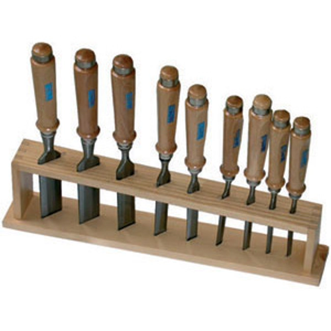 Vendita online ASSORTIMENTI 9 SCALPELLI CON MANICO LEGNO ART 5208