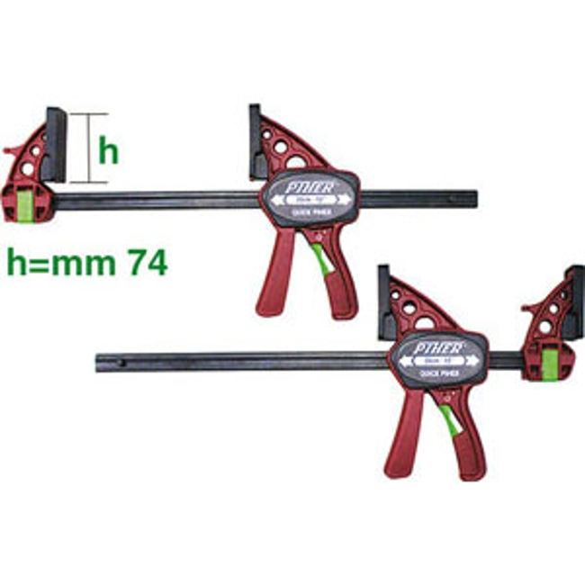 Vendita online SERRAGIUNTI RAPIDI A CREMAGLIERA FORZA MAX 150 KG