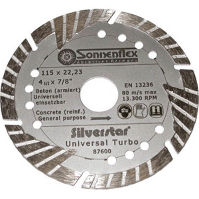 Vendita online DISCHI DIAMANTATI PER TAGLIARE TIPO SPECIALE A SEGMENTI DIAMANTATI COMBINATI CON PROFILO TURBO