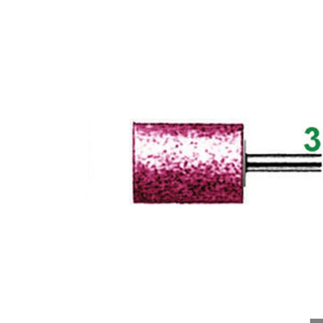 Vendita online MOLE ABRASIVE ROTATIVE ATTACCO Ø MM 3; IN EDELKORUND ROSA; QUALITÀ EKR DUREZZA N FORMA CILINDRICA