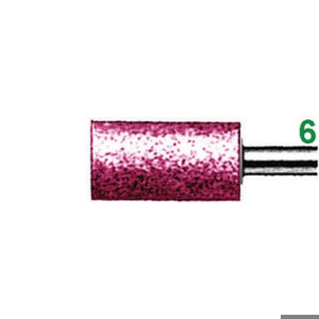 Vendita online MOLE ABRASIVE ROTATIVE ATTACCO Ø MM 6; IN EDELKORUND ROSA; QUALITÀ: EKR - DUREZZA N FORMA CILINDRICA