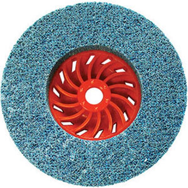 Vendita online DISCHI CON SUPPORTO IN NYLON, ABRASIVO COMPRESSO IN TNT,  Ø MM 115