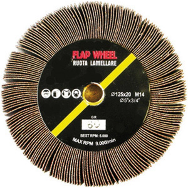 Vendita online RUOTE ROTATIVE LAMELLARI DI TELA ABRASIVA