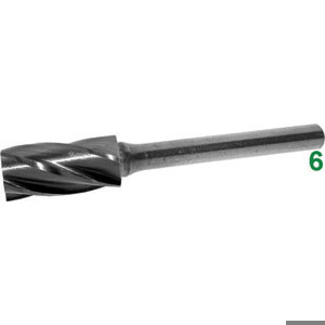 Vendita online FRESE ROTATIVE IN METALLO DURO TIPO CILINDRICO-TESTA LISCIA ATTACCO Ø MM 6 TAGLIO 1
