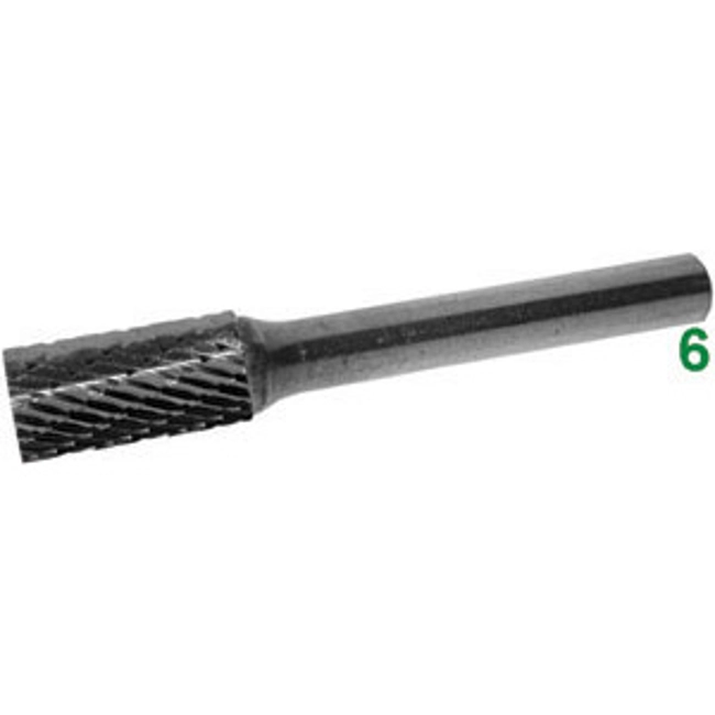 Vendita online FRESE ROTATIVE IN METALLO DURO TIPO CILINDRICO-TESTA LISCIA ATTACCO Ø MM 6 TAGLIO 7