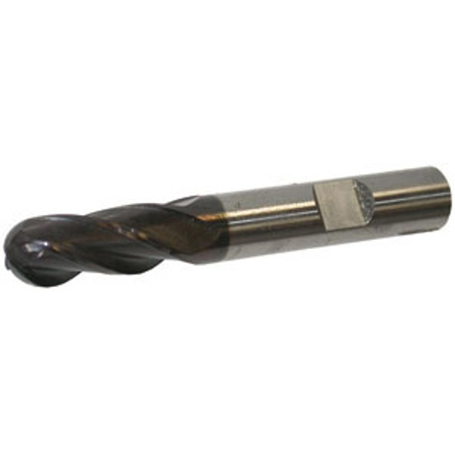 Vendita online FRESE IN METALLO DURO INTEGRALE CON RIVESTIMENTO FIRE A 4 TAGLIENTI TESTA RAGGIATA