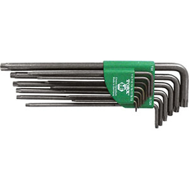 Vendita online SERIE 13 CHIAVI PER VITI CON POLIGONO INTERNO DA T5-T6-T7-T8-T9-T10-T15-T20-T25-T27-T30-T40-T50