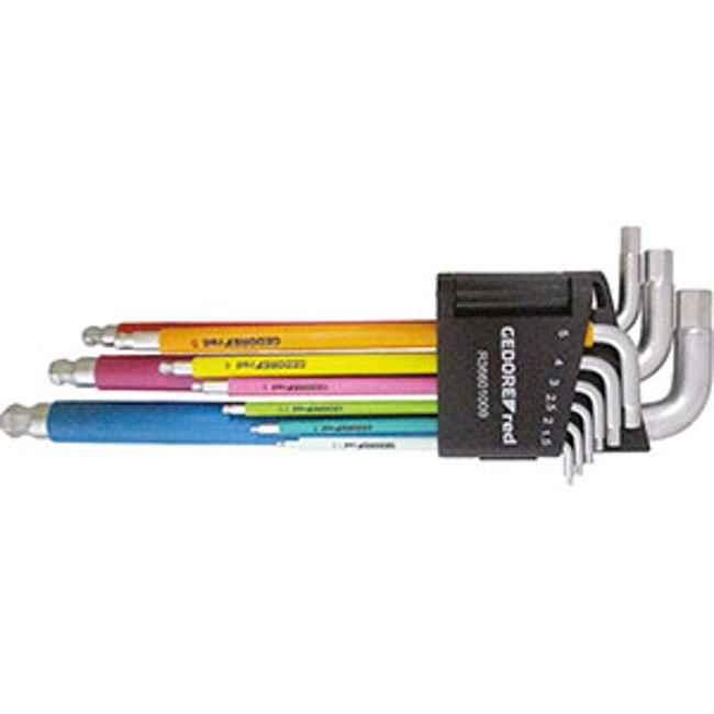 Vendita online SERIE DI 9 PZ. COLORATE MM 1,5 - 2 - 2,5 - 3 - 4 - 5 - 6 - 8 - 10