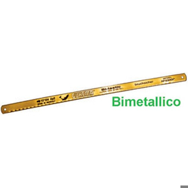 Vendita online SEGHE PER METALLI USO A MANO TIPO BIMETALLICO FLESSIBILE E INFRANGIBILE DENTATURA IN ACCIAIO HSS DMO 5 -18 DENTI PER POLL.