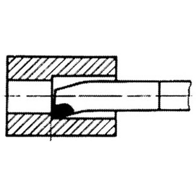Vendita online UTENSILI PER TORNIO K 10 UNI 4111 DIN 4974 (ISO 9 - UNI 4111)