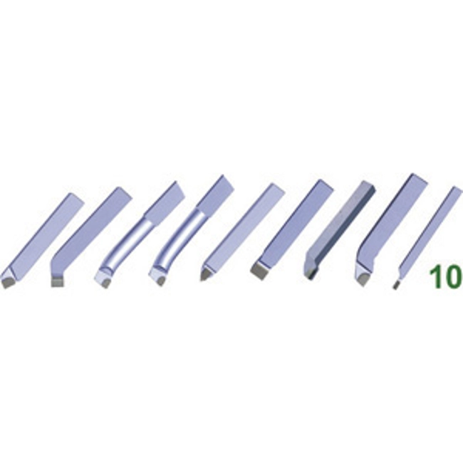 Vendita online UTENSILI PER TORNIO IN ASSORTIMENTO 9 PZ.