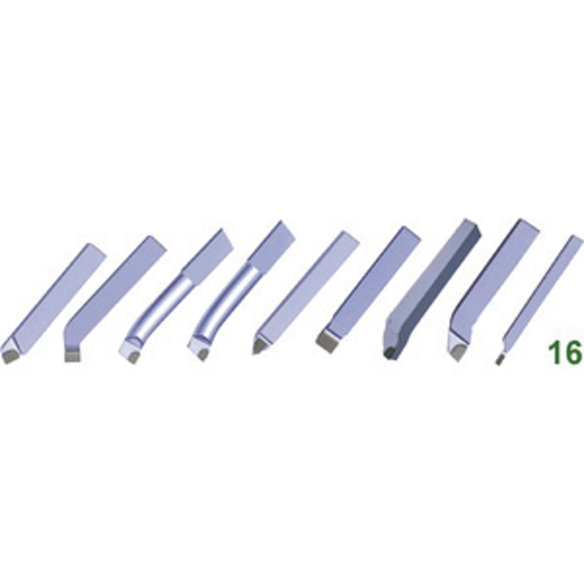 Vendita online UTENSILI PER TORNIO IN ASSORTIMENTO 9 PZ.
