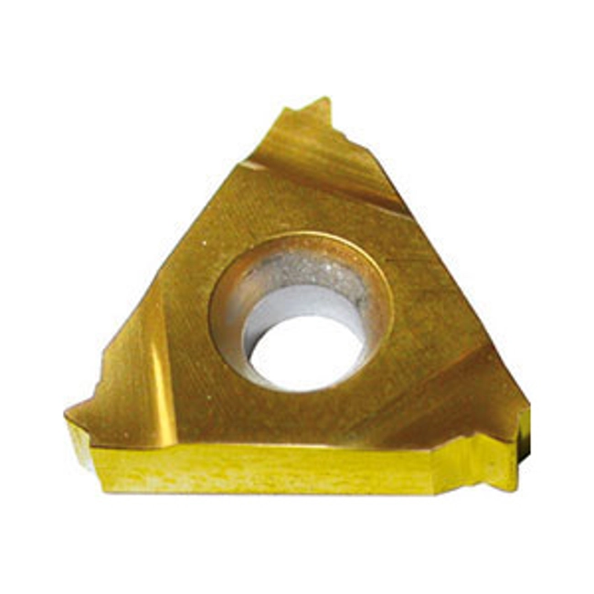 Vendita online PLACCHETTE A FISSAGGIO MECCANICO FORMA TRIANGOLARE (16 ER 150 ISO 134) PER FILETTARE ESTERNO A 60°